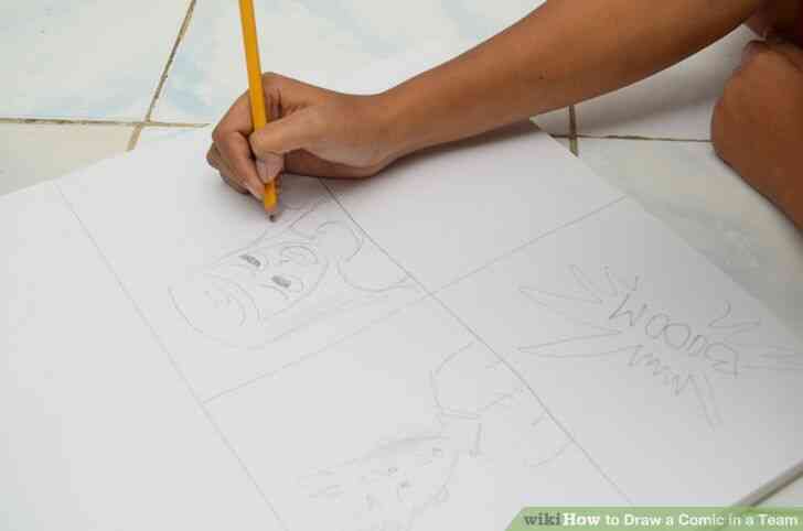 Image intitulée Dessiner une bande Dessinée au sein d